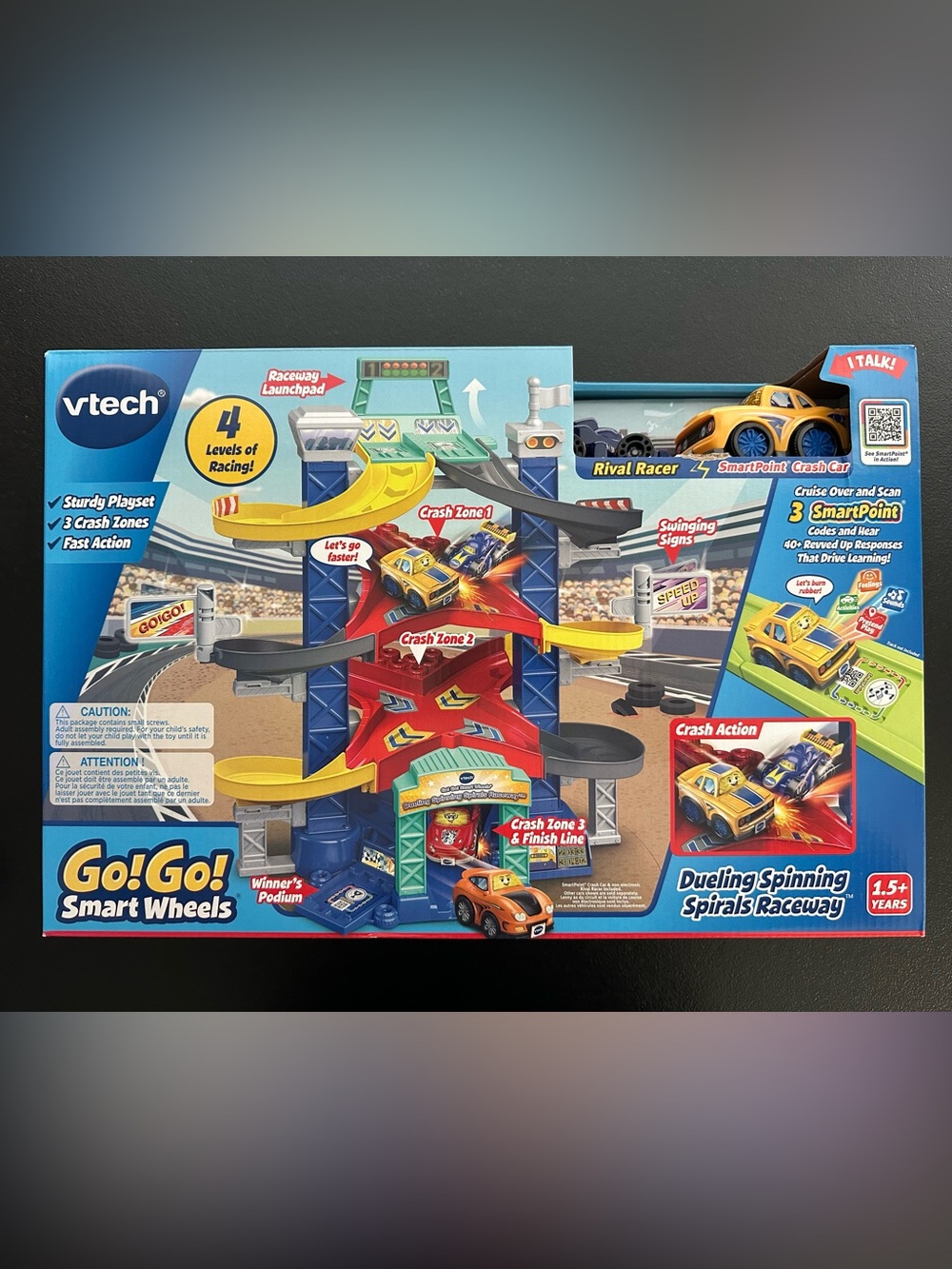 Vtech Go Go Smart Wheels Dueling Spinning Spirals Raceway